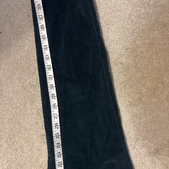 Loft curvy skinny forest green  Corduroy Pants Size 12 - Picture 5 of 5